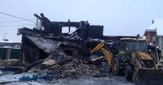 Демонтаж сгоревших зданий в Богородицке | Сварной-Бгд - снос после пожара от 1057 рублей