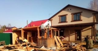Демонтаж частных домов Богородицк, цена от 1638 руб.