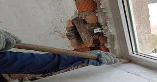 Демонтаж оконных откосов по выгодной цене от 529 руб. в Богородицке - Сварной-Бгд